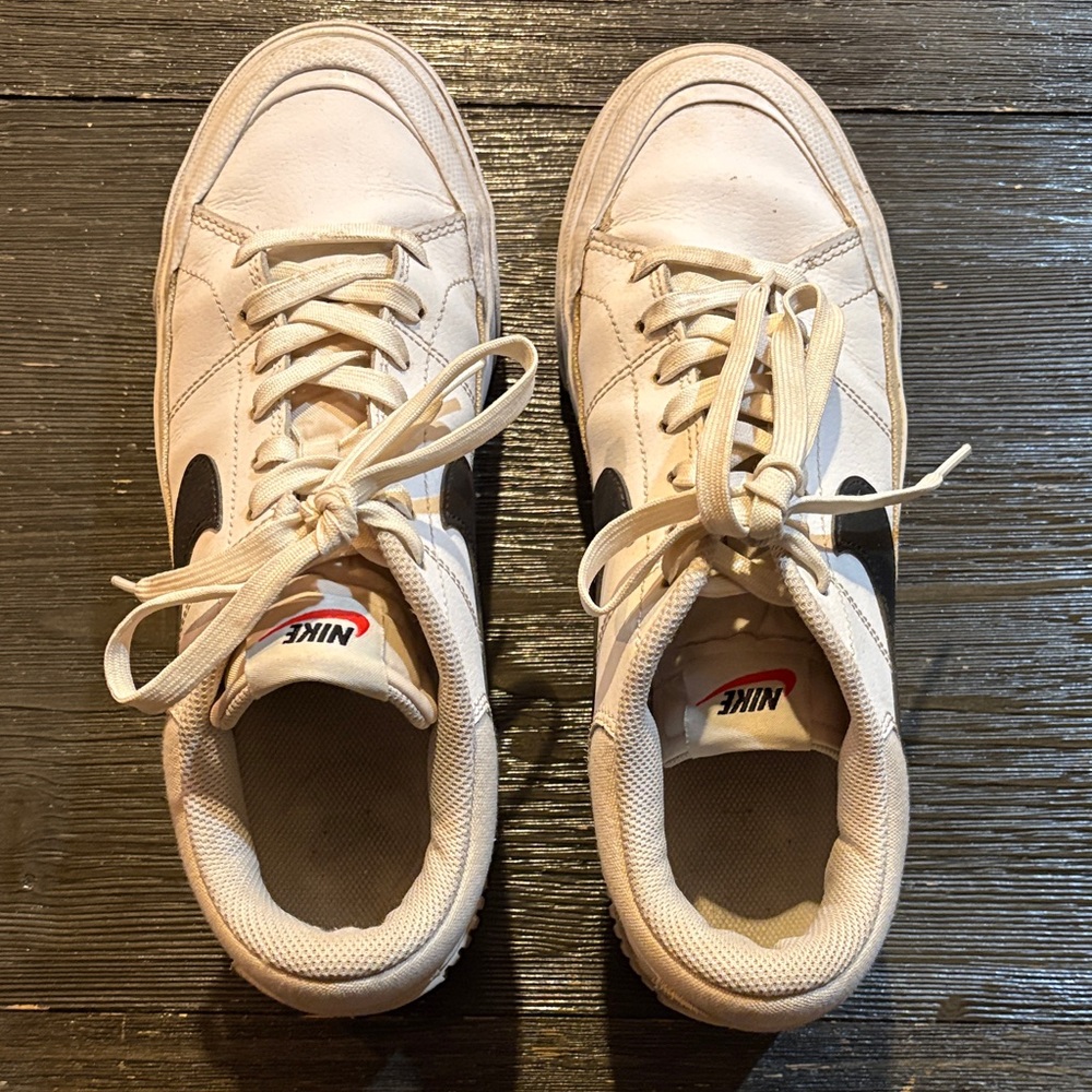 Nike Classic White and Black Sneakers